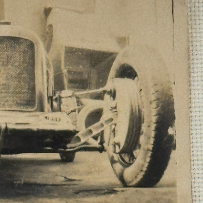 Vintage Racing Car Photo Photograph Early Automobile Motorsport