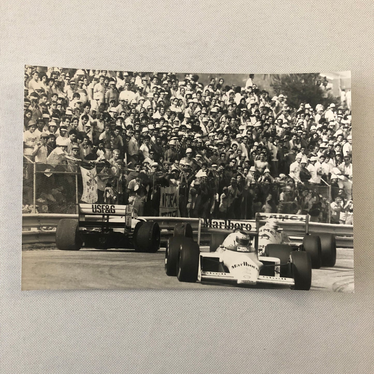 1987 Portugal Grand Prix Formula One Racing Photo Lot of 9 F1 Car Driver