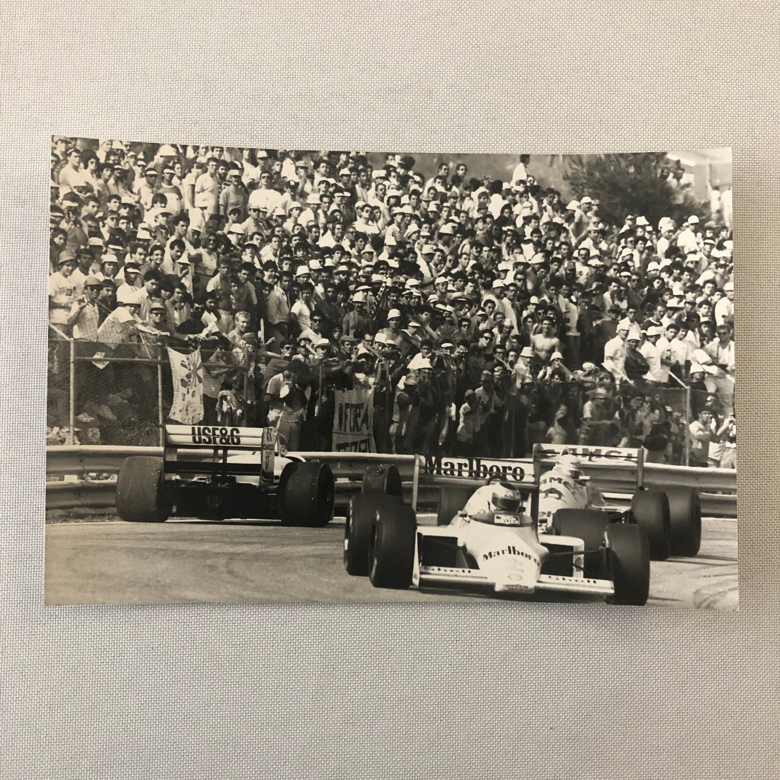 1987 Portugal Grand Prix Formula One Racing Photo Lot of 9 F1 Car Driver
