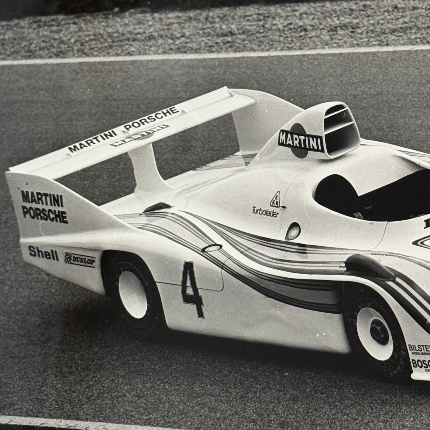 Vintage Porsche 936 Martini Racing Car Photo Photograph Print