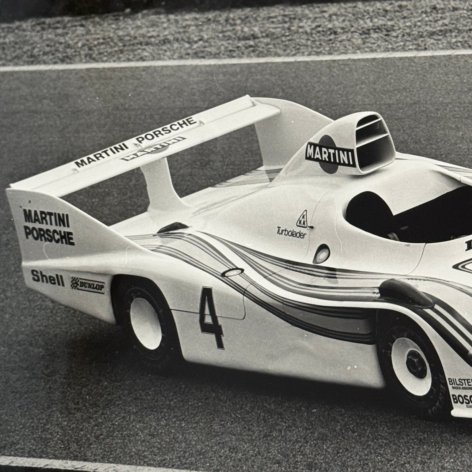 Vintage Porsche 936 Martini Racing Car Photo Photograph Print
