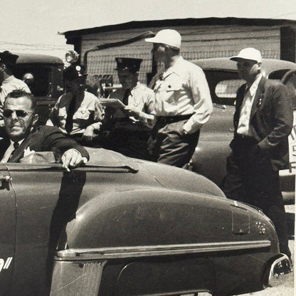 Vintage Indy 500 Racing Photo Oldsmobile 88 Official Pace Car Photograph