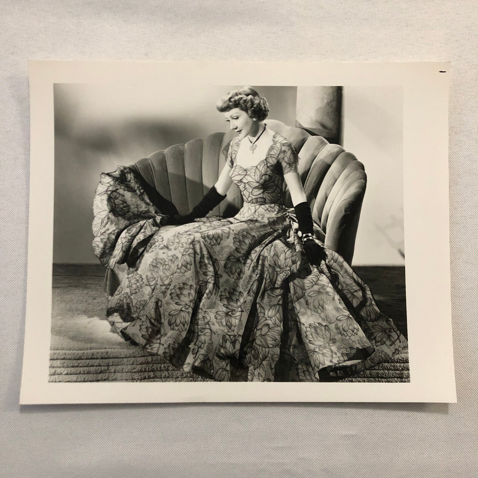 Claudette Colbert Hollywood Movie Star Actress Photo Photograph Print