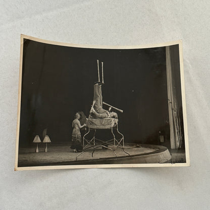 Vintage Circus Balancing Juggling Act Photo Photograph Photo Terret Paris France