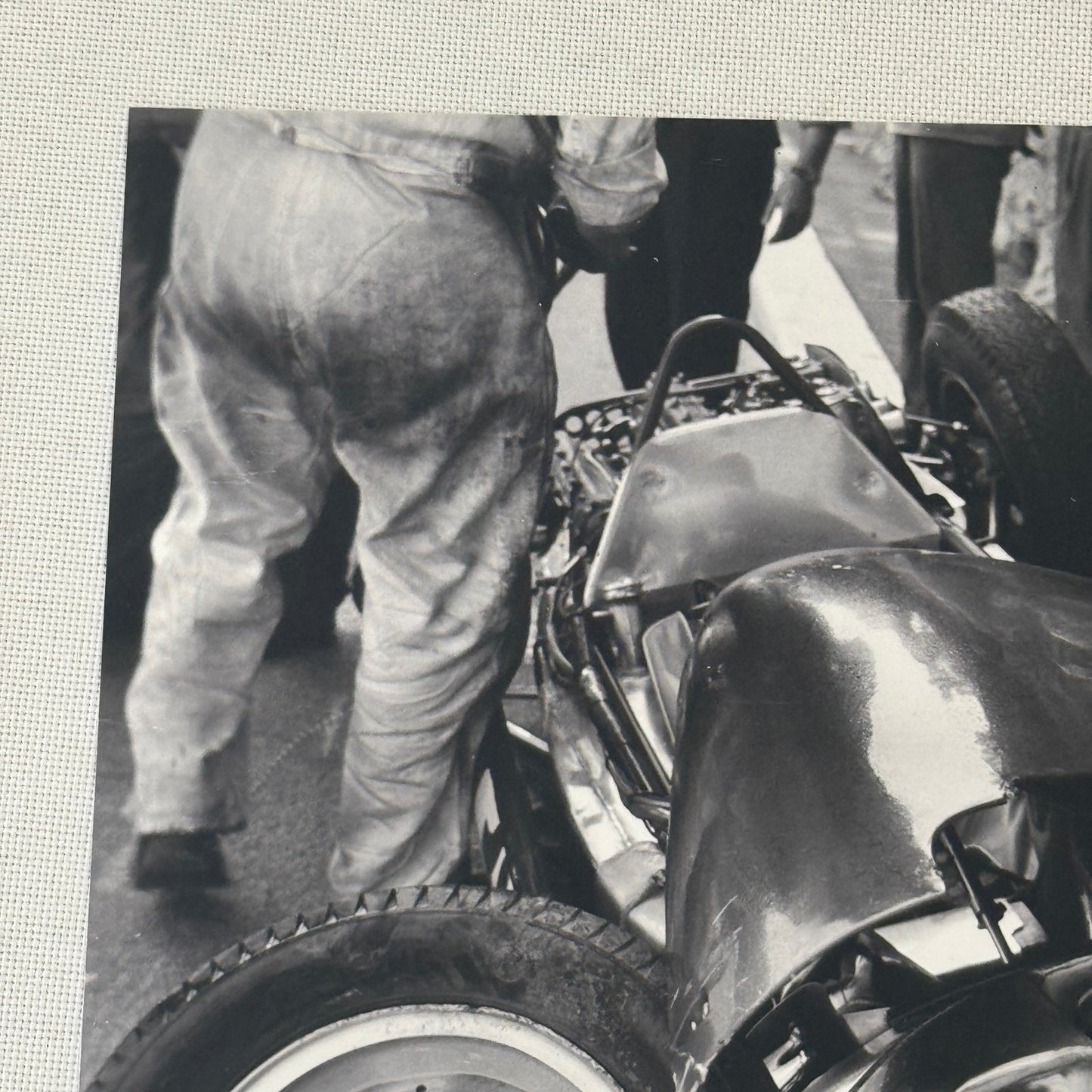 1961 Monaco Grand Prix Innes Ireland Lotus Car Crash Photo Photograph Modern