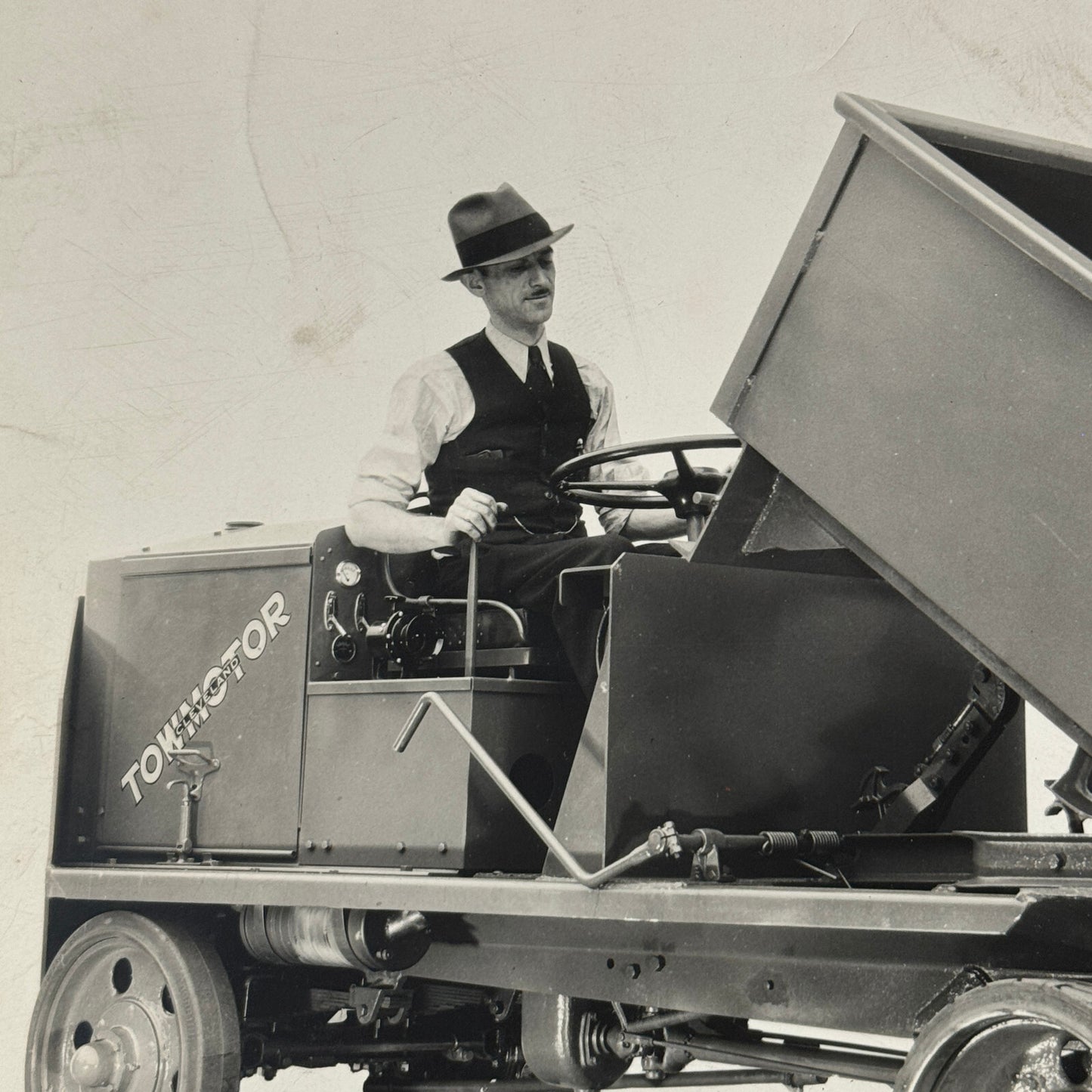 Cleveland Towmotor Dump Truck Construction Equipment Factory Photo Photograph