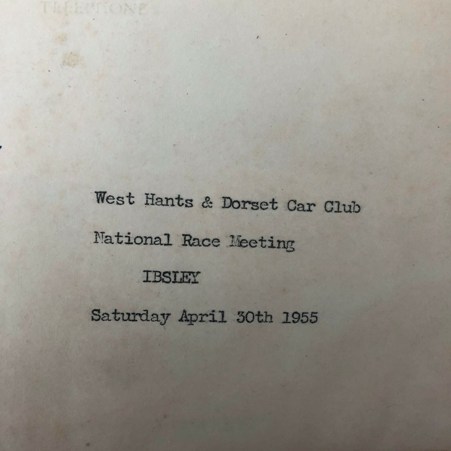 1955 John Green Lister Bristol Ibsley Racing Car Photo Photograph Image 