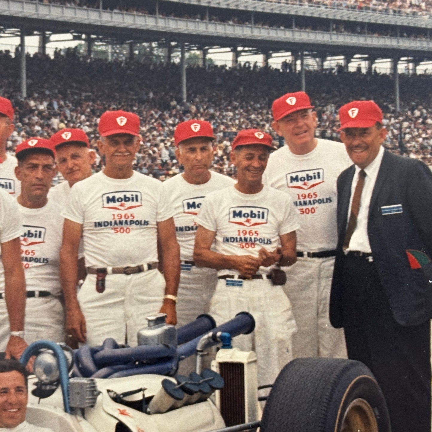 Indy Racing Photo Mario Andretti 1965 Photograph Modern Print