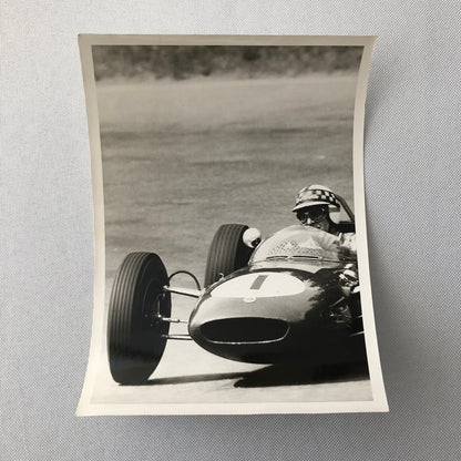 Vintage Solitude Grand Prix Racing Photo Photograph 1961 Innes Ireland Lotus