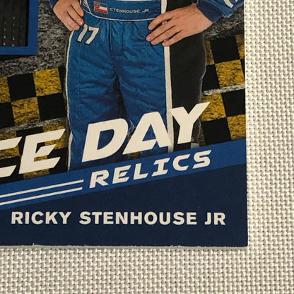 2020 Donruss Race Day Relics Ricky Stenhouse Jr NASCAR Card
