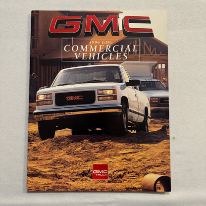 1996 GMC Commercial Truck Brochure Catalog Sierra Pickup Safari Van Vandura
