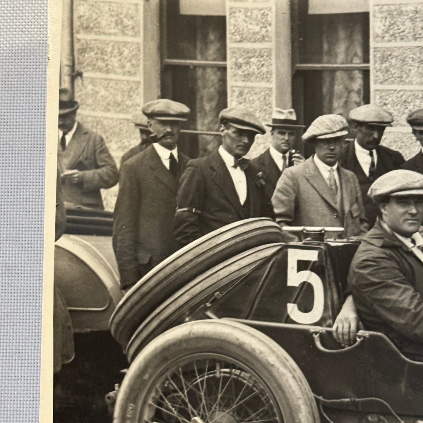 1922 Tourist Trophy TT Race Racing Photo Photograph Vintage Vauxhall Car