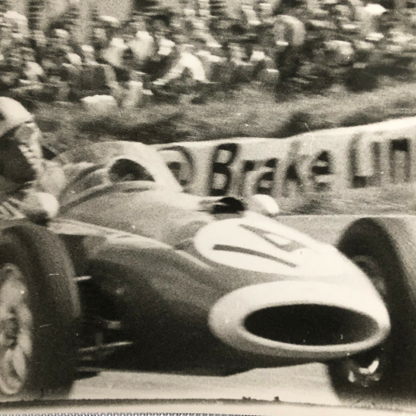 Vintage Grand Prix Racing Car Photo Photograph Print 