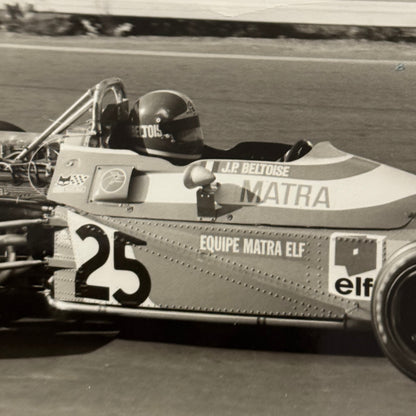1970 Belgian Grand Prix Racing Photo Photograph Jean Pierre Beltoise JP Beltoise
