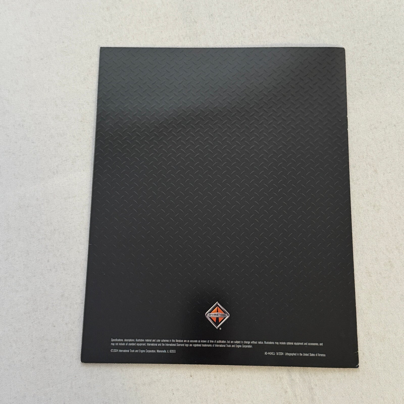 International Truck CF Series Sales Brochure Catalog Advertising 2004