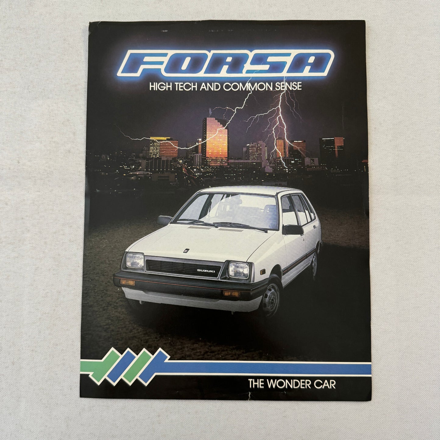 1986 Suzuki Forsa Car Sales Brochure Catalog 3 Door Forsa V 5 Door