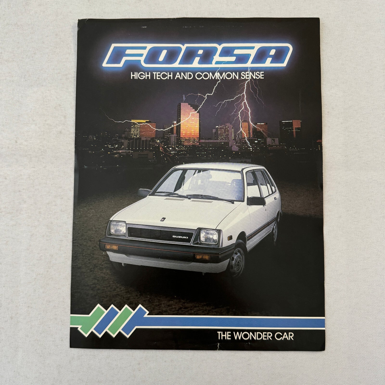 1986 Suzuki Forsa Car Sales Brochure Catalog 3 Door Forsa V 5 Door