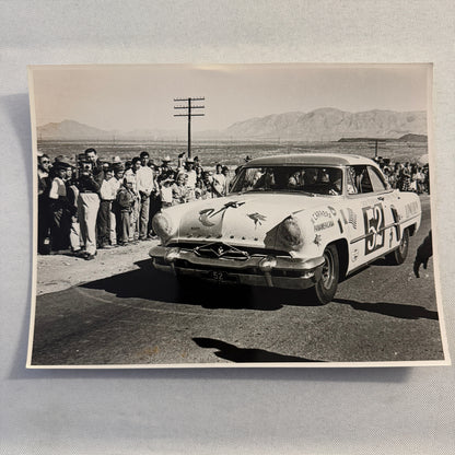 1953 Carrera Panamericana Lincoln Capri Racing Car Photo Photograph Vintage