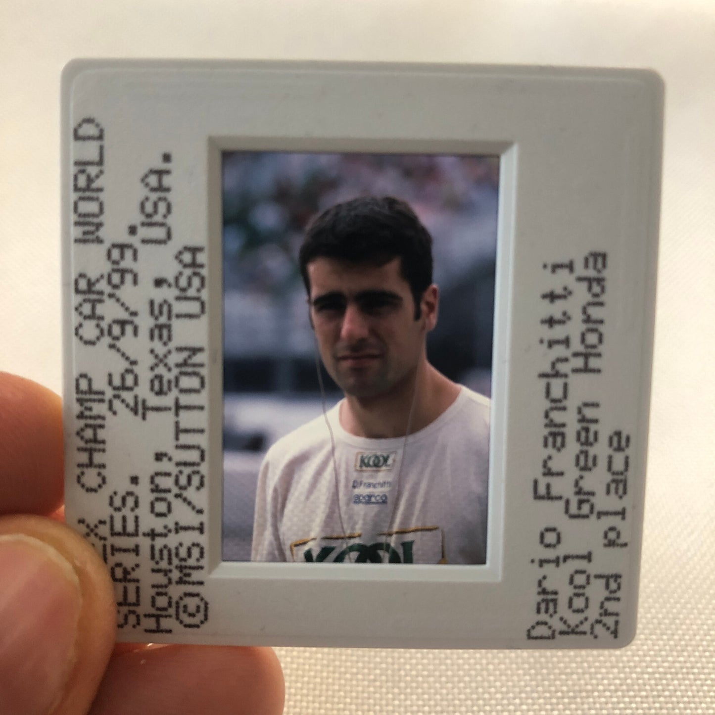 Dario Franchitti Kool Green Honda Champ Car 1999 35MM Photo Slide