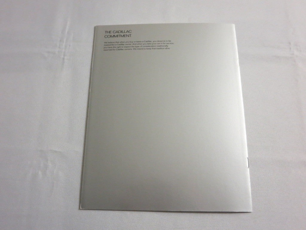 1982 ? Cadillac Cimarron Sales Brochure Catalog Vintage Advertising 