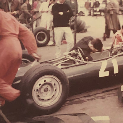 BRM Racing Car Vintage Photo Photograph Print British Grand Prix Race