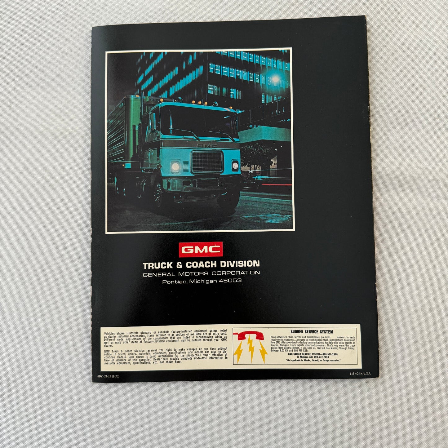 GMC Astro 95 Truck Sales Brochure Catalog Advertising Vintage