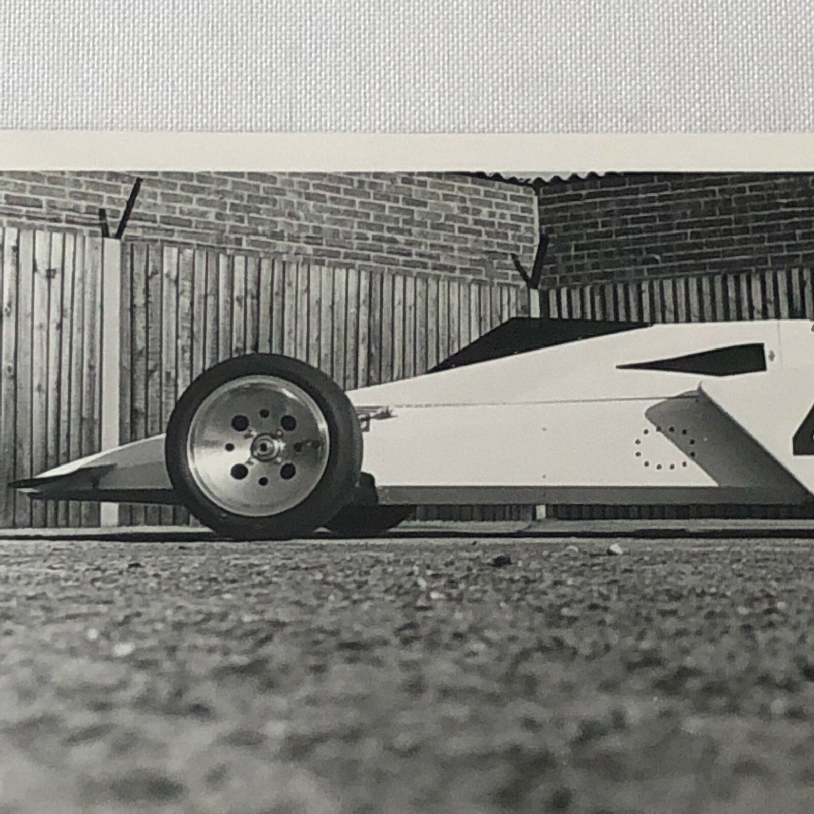 Vintage 1973 Brabham Racing F3 Car Photo Photograph 