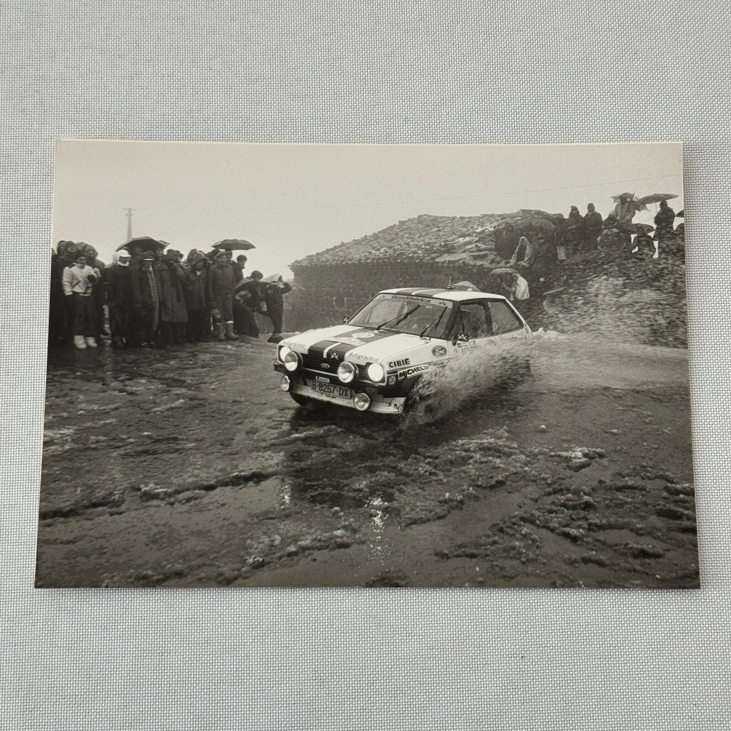 1980 Rallye Monte Carlo Press Photo Photograph DPPI Ford Fiesta MK1 Car