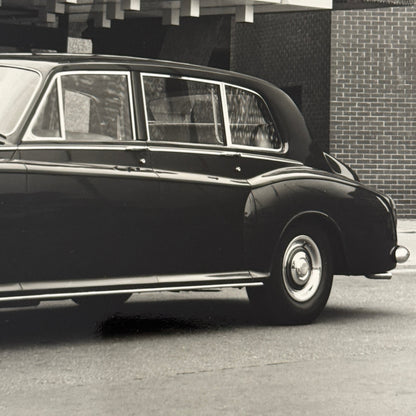Rolls Royce Phantom VI Car Factory Press Photo Photograph Vintage Print 1980