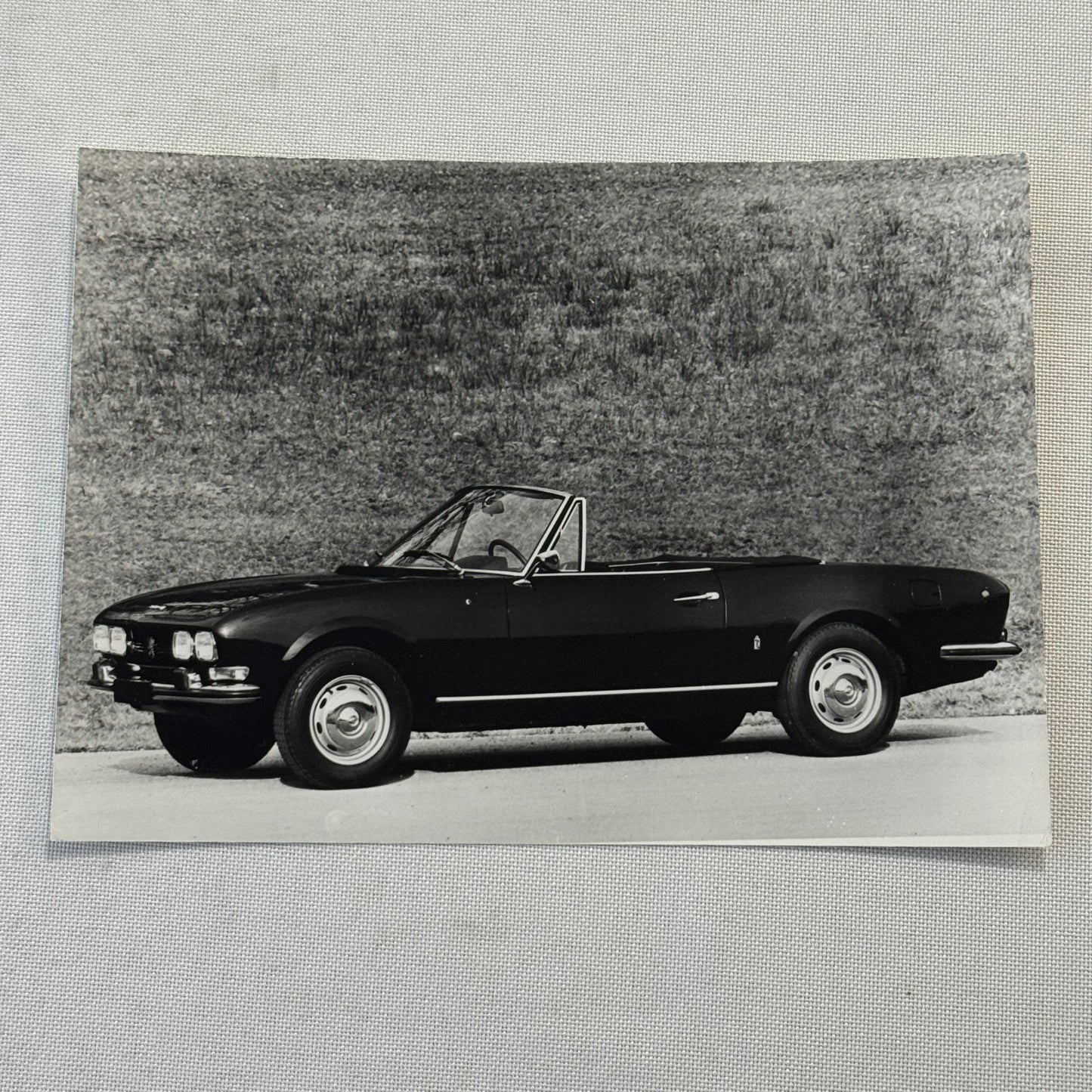 1969 Peugeot 504 Cabriolet Carrozzeria Pininfarina Press Photograph Photo
