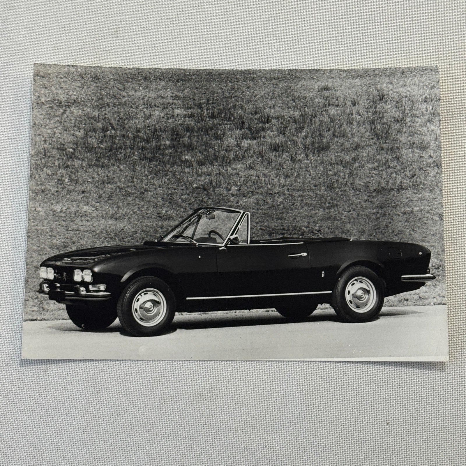 1969 Peugeot 504 Cabriolet Carrozzeria Pininfarina Press Photograph Photo