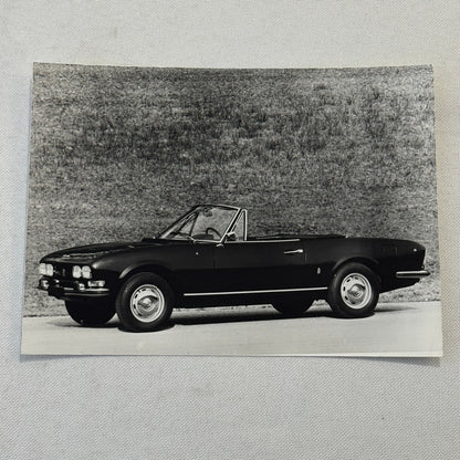 1969 Peugeot 504 Cabriolet Carrozzeria Pininfarina Press Photograph Photo