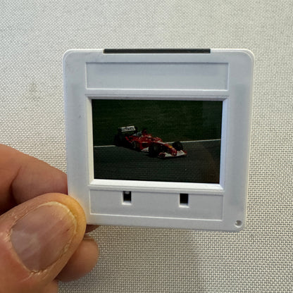 Michael Schumacher Ferrari F1 Formula One Racing Car 35mm Slide Photo Image