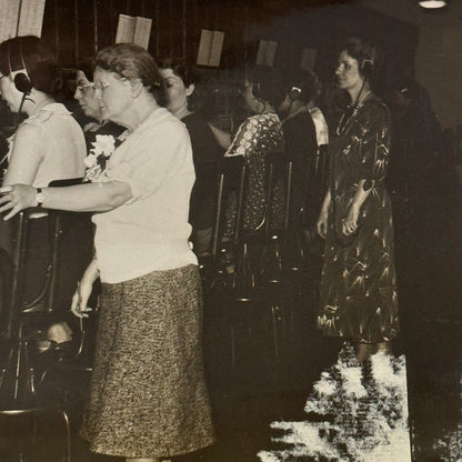 Press Photo Photograph New Congress Telephone System Switchboard 1933