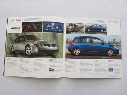 2009 Nissan Sales Brochure Catalog Cube 350Z 370Z Roadster GT-R GTR Maxima +