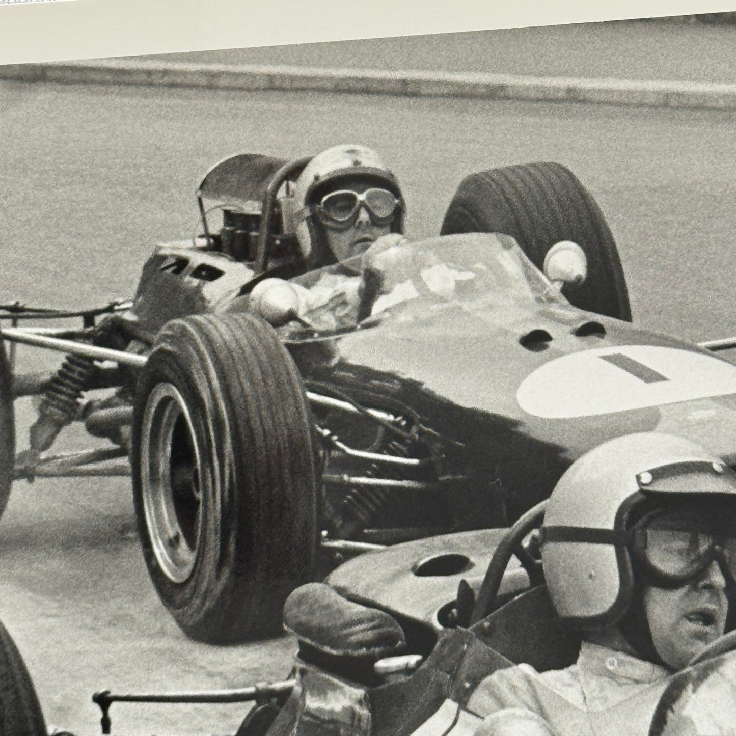 Lorenzo Bandini Ferrari Photo 1965 Monaco Grand Prix Photograph Modern Print