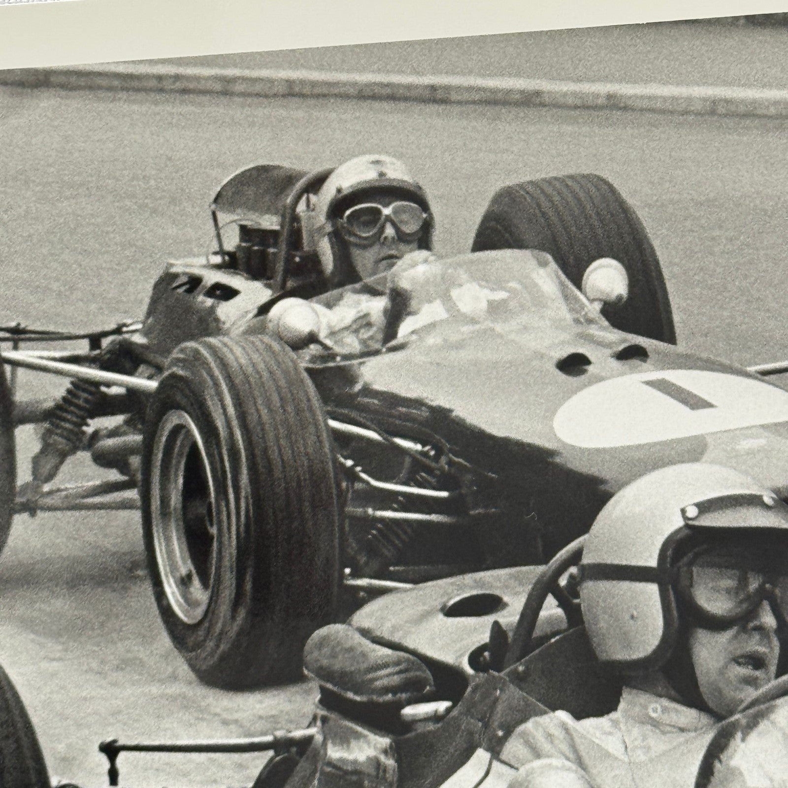 Lorenzo Bandini Ferrari Photo 1965 Monaco Grand Prix Photograph Modern Print