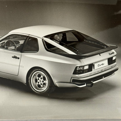 Porsche 944 Turbo Car Factory Press Photo Photograph Werkfoto German