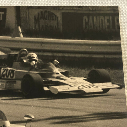 Vintage 1974 Italian Grand Prix Racing Photo Photograph Lola T330 T332 