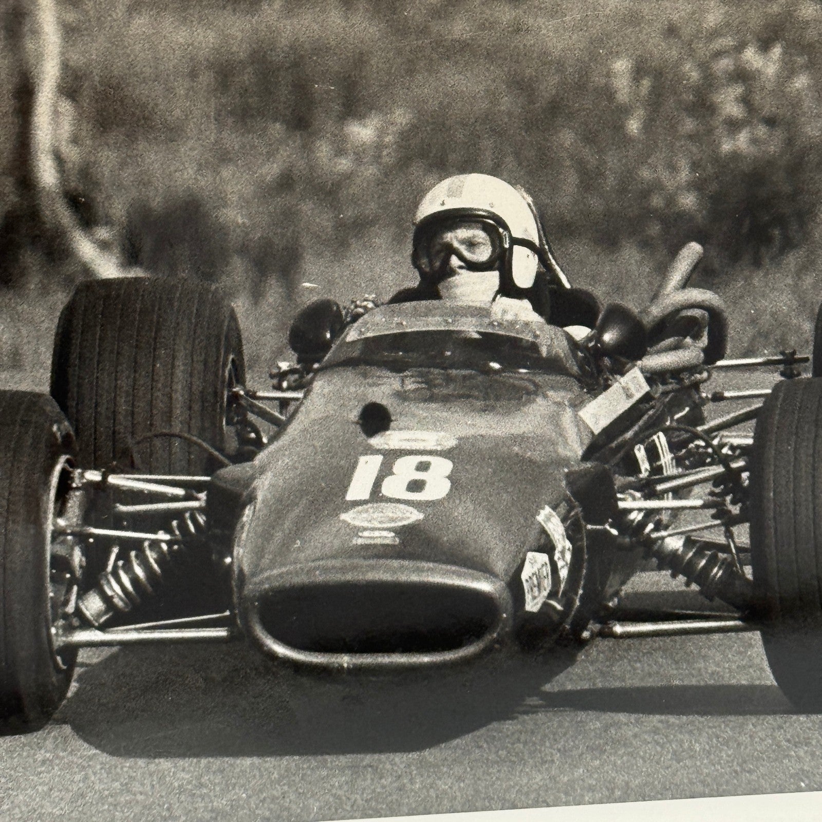 Vintage Car Racing Photo Circuit Mont Tremblant Quebec Photograph