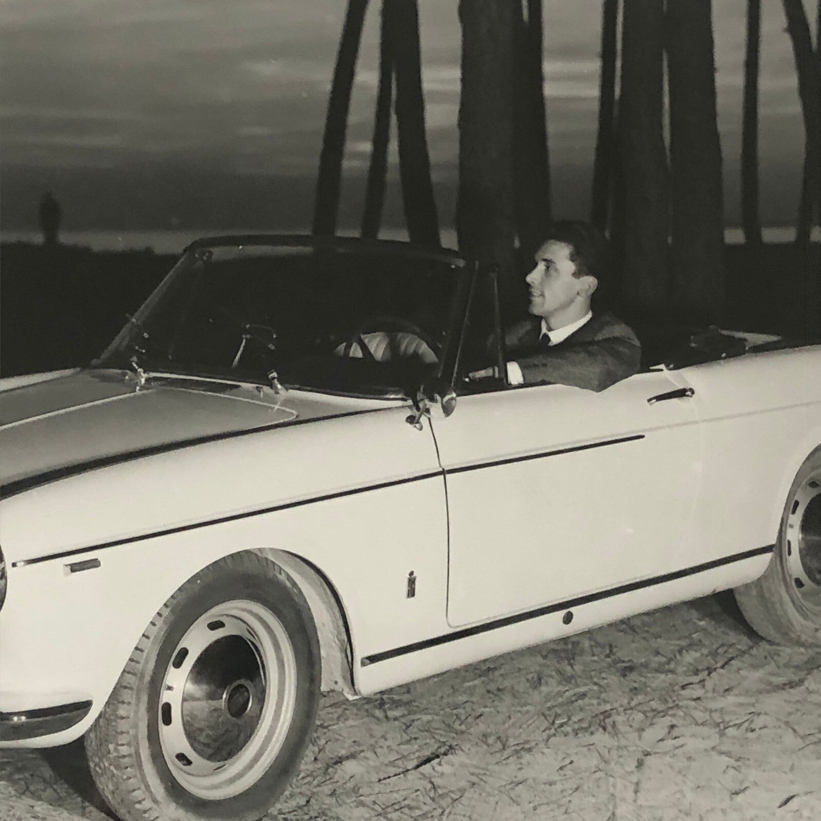 Fiat 1600 Cabriolet Convertible Factory Press Photo Photograph