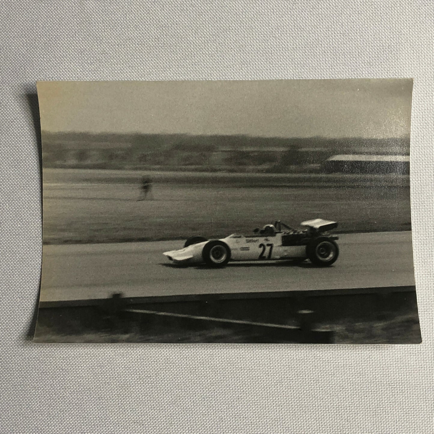 Vintage Racing Car Photo Photograph Print - 1970 Jo Siffert BMW Car 