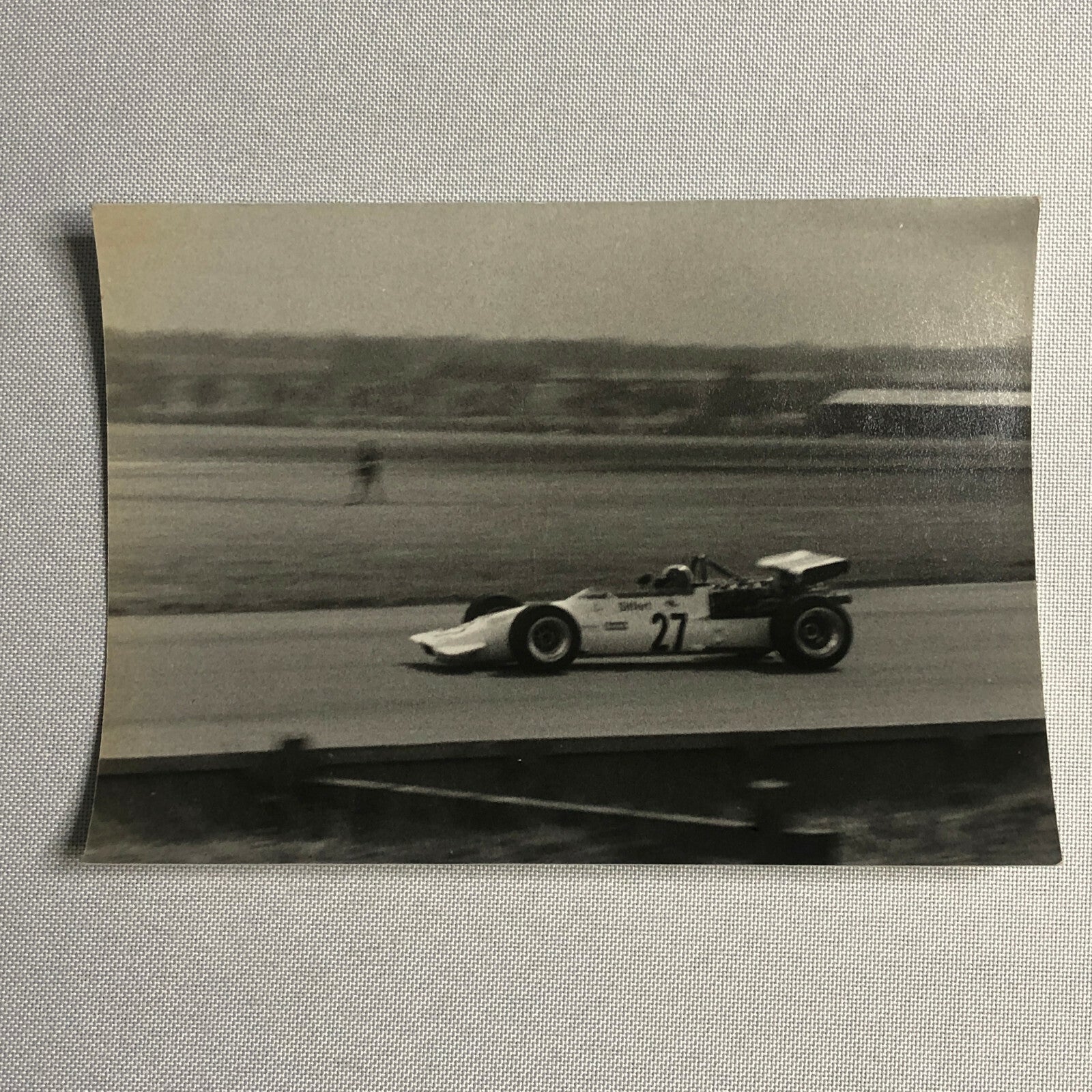 Vintage Racing Car Photo Photograph Print - 1970 Jo Siffert BMW Car 