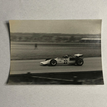 Vintage Racing Car Photo Photograph Print - 1970 Jo Siffert BMW Car 