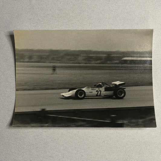 Vintage Racing Car Photo Photograph Print - 1970 Jo Siffert BMW Car 