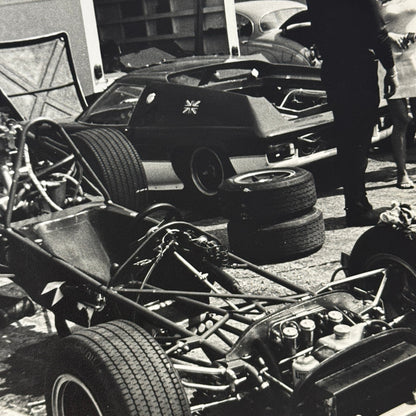 Vintage Racing Photo Photograph Lotus Car 1968 Silverstone International Trophy
