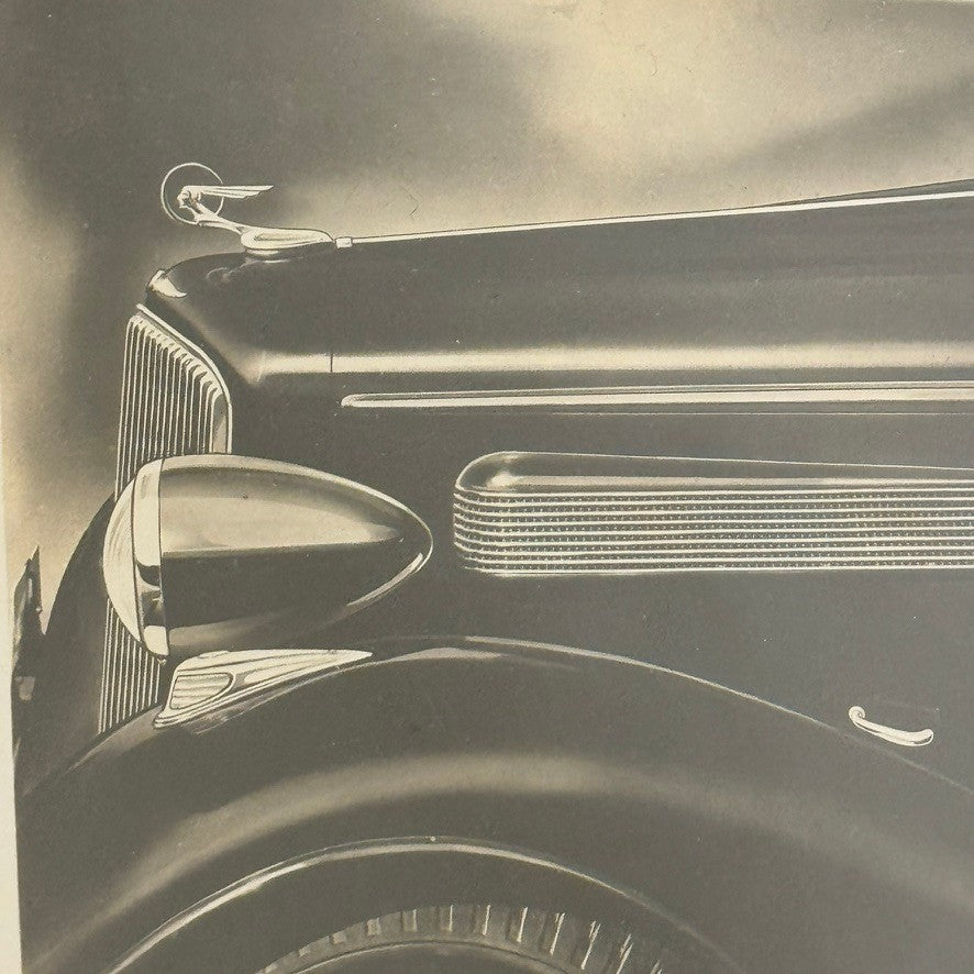 Vintage 1934 Pontiac Car Photo Photograph Print