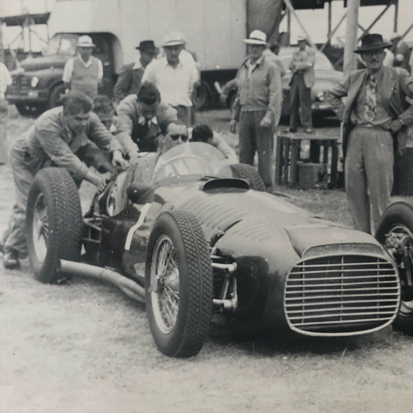 Vintage Racing Car Photograph Photo Print - New Zealand BRM Car ? 