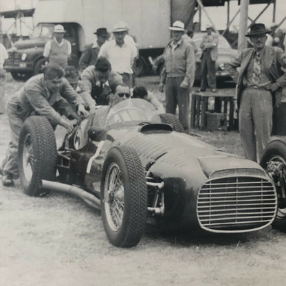 Vintage Racing Car Photograph Photo Print - New Zealand BRM Car ? 