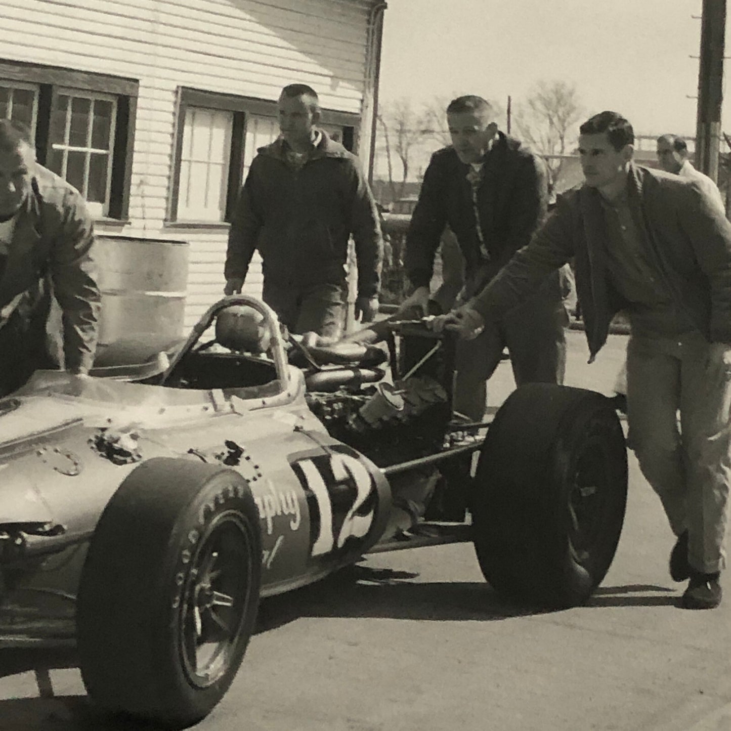 Roger McCluskey Indianapolis 500 Indy 500 Racing Photo Photograph Eagle Goodyear